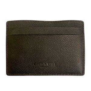 COACH Leather card holder